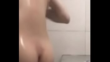 Hot Asian girl streaming showering on cam